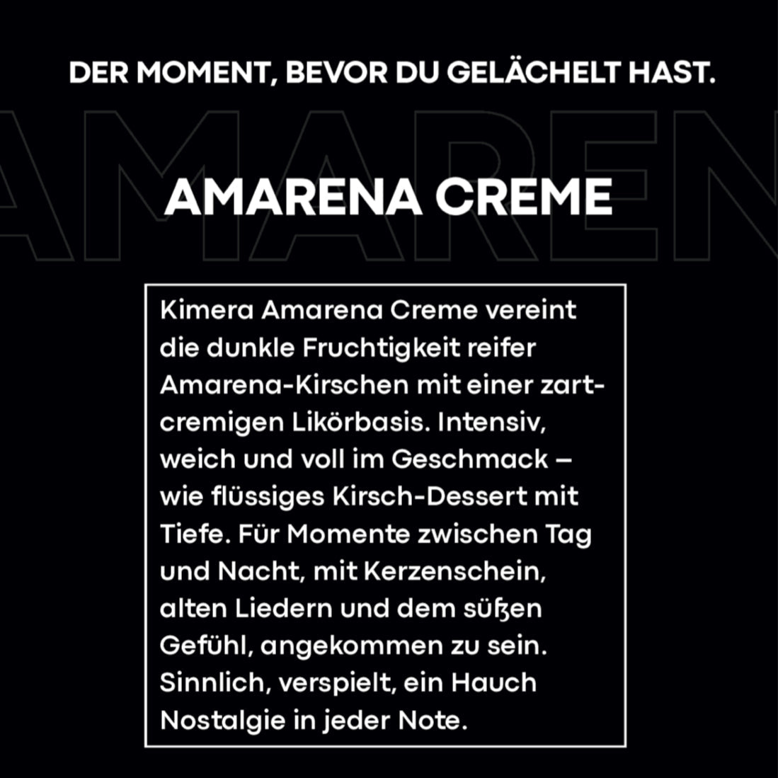 Amarena Creme Likör