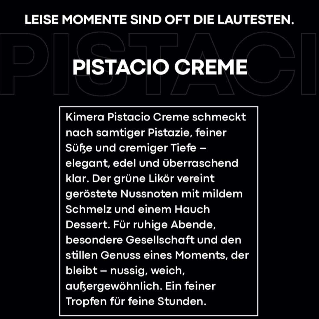 Pistacio Creme Likör