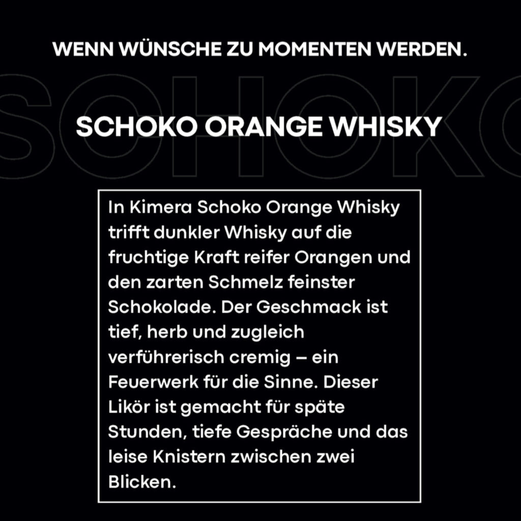 Orange Schoko Whisky-Likör
