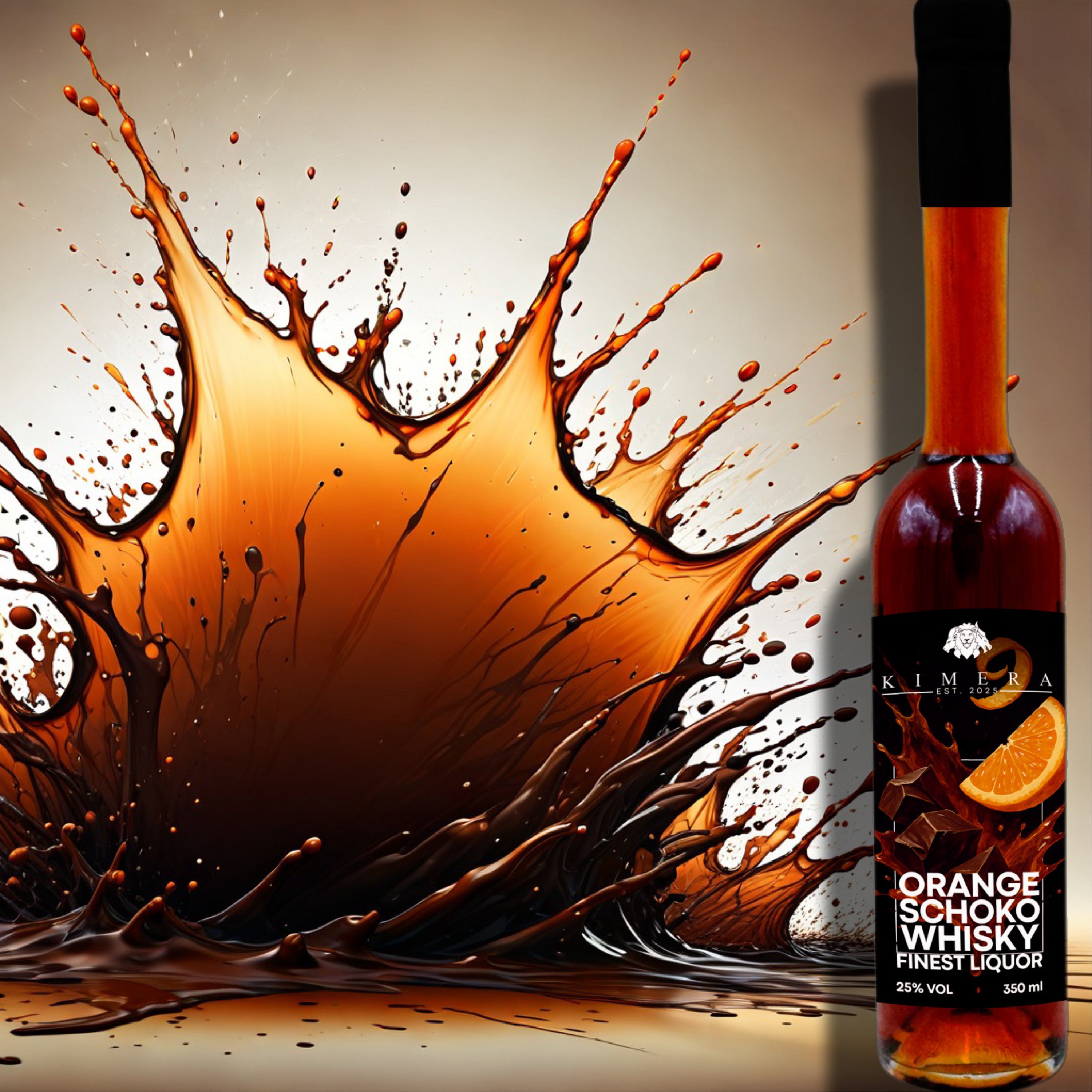 Orange Schoko Whisky-Likör